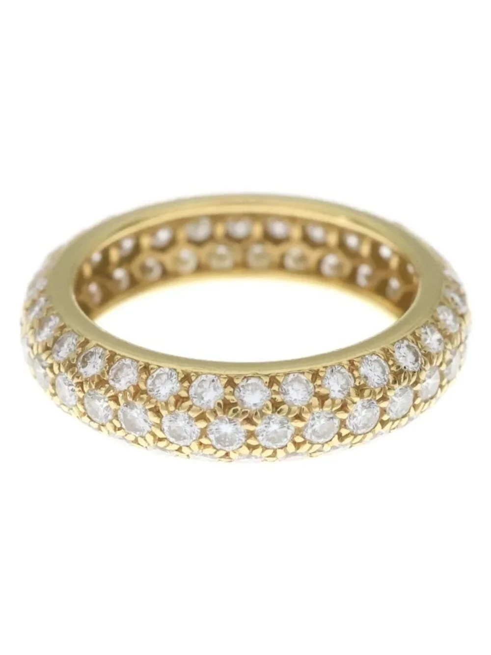 Cartier Mimi Diamond Ring Yellow Gold 750 50